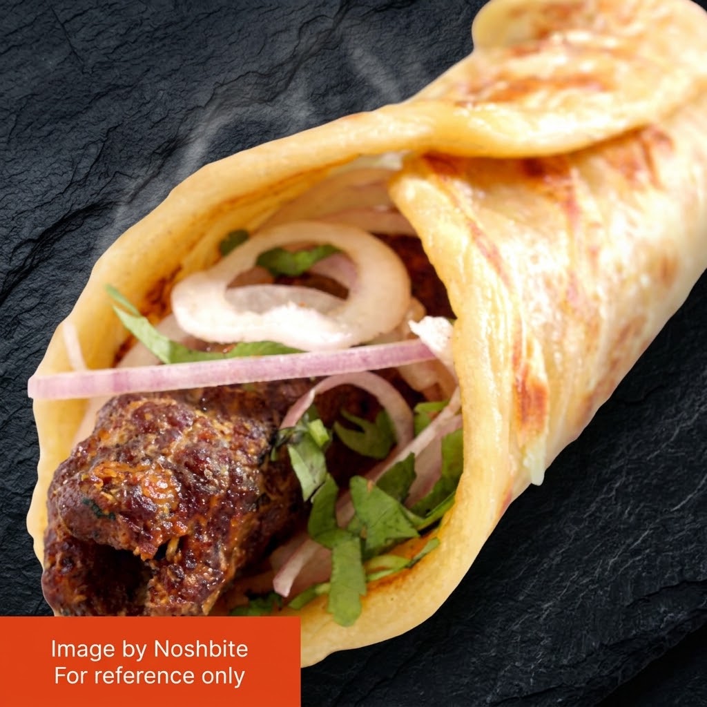 Double Kabab Shawarma