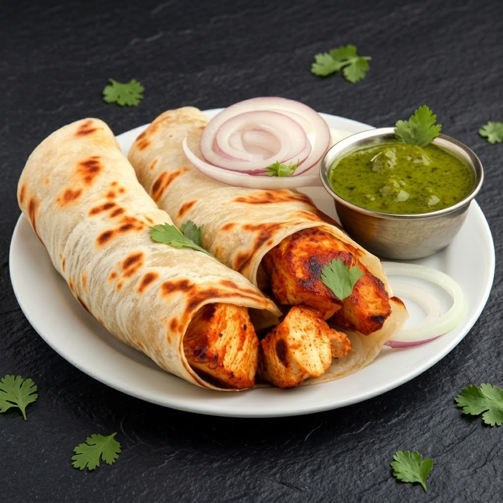 Tikka Paratha Roll
